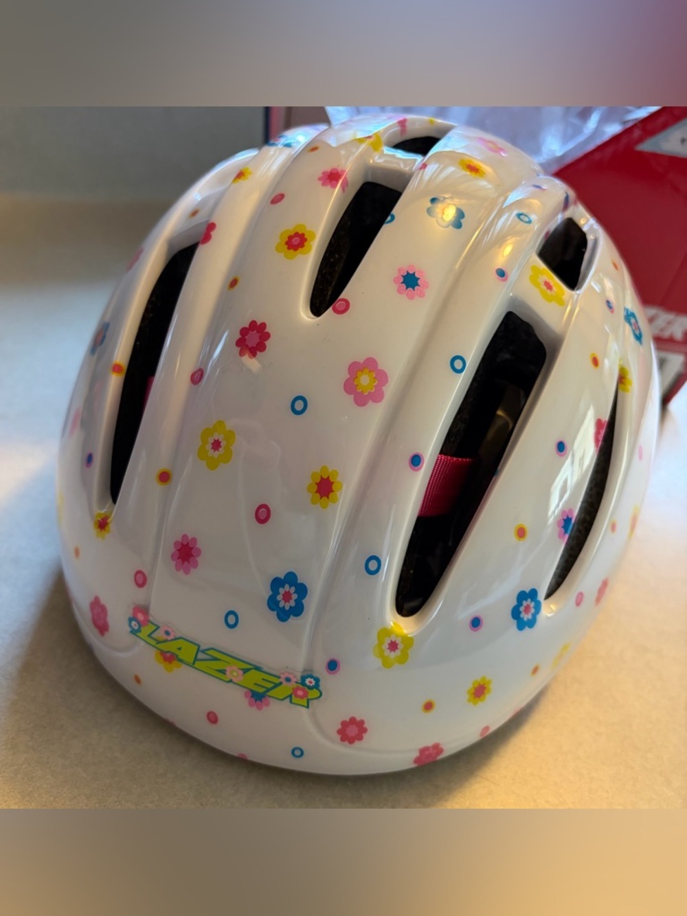 Lazer BOB Flowers Safety-toddler(46-52CM) helmet